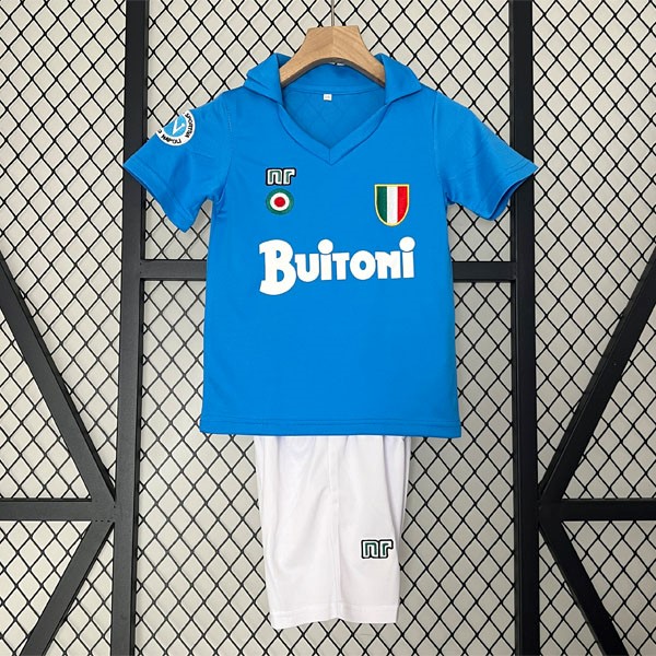 Camiseta Napoli 1ª Retro Niño 1987 1988